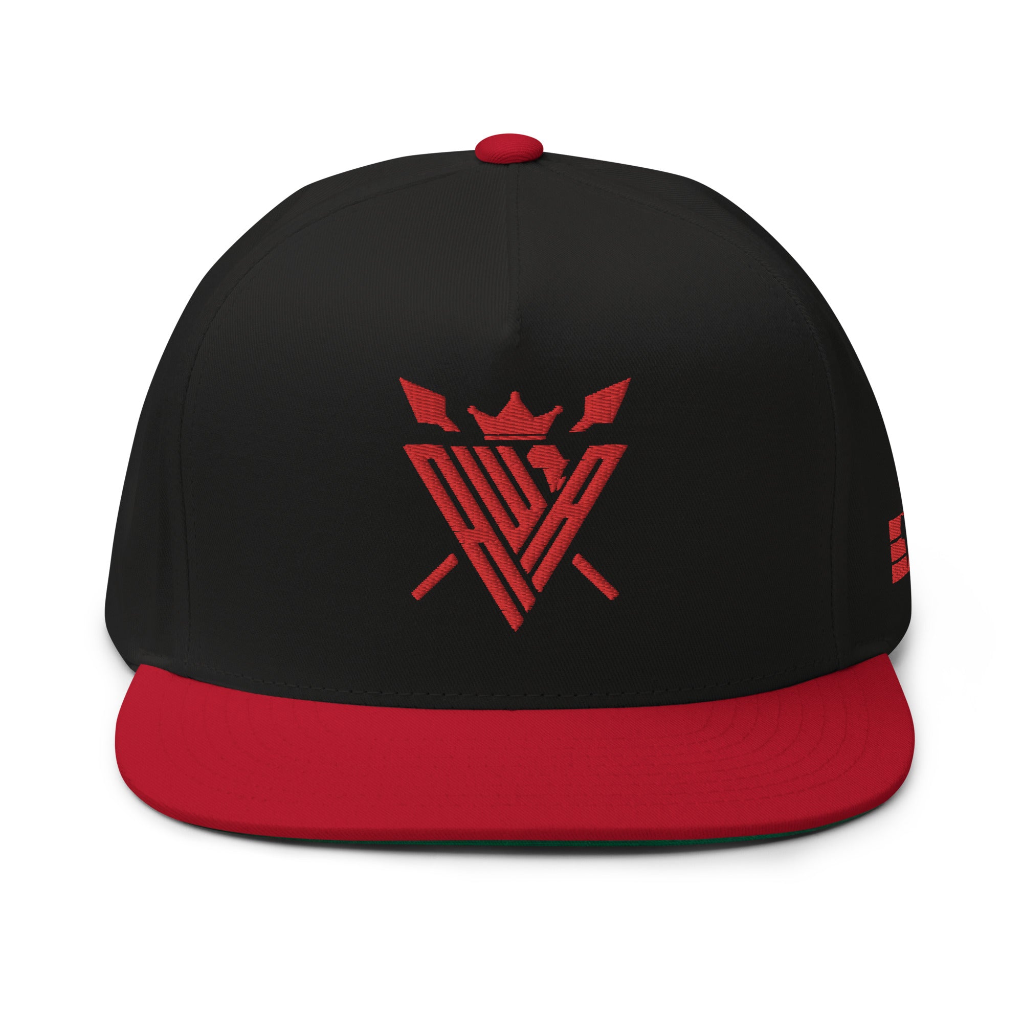 Black Red Classic Snapback AWA Cap