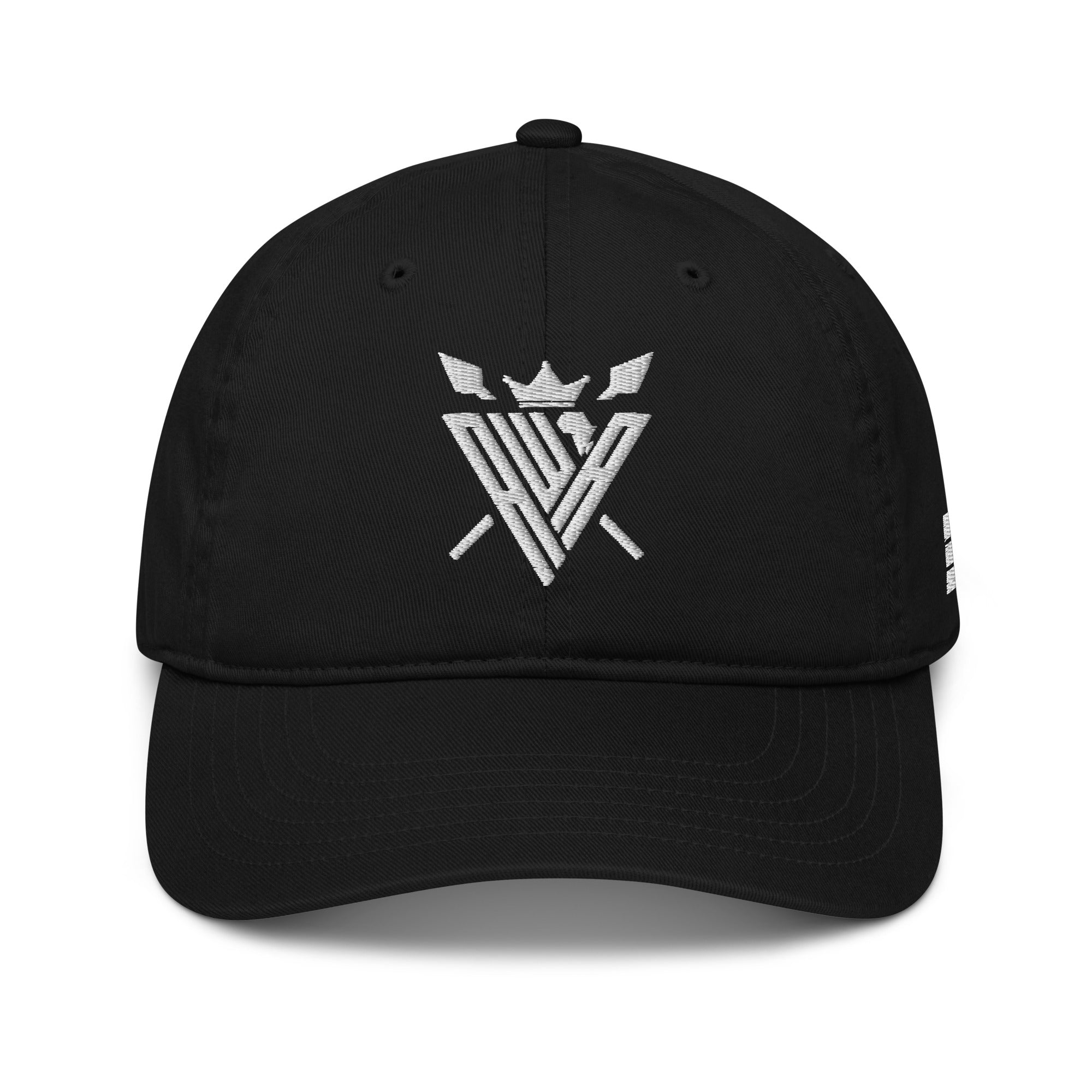 Organic Black AWA Baseball Cap