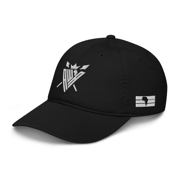 Organic Black AWA Baseball Cap