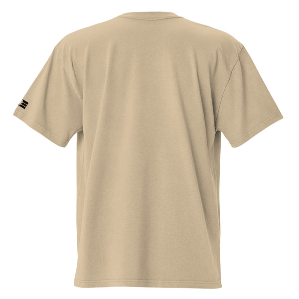 Oversized faded Khaki Unisex T-shirt