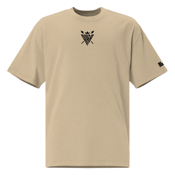 Oversized faded Khaki Unisex T-shirt