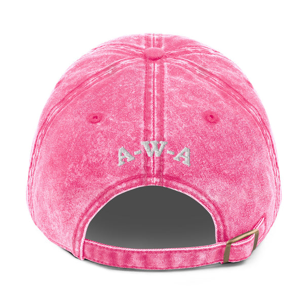 Vintage Pink AWA Cotton Twill Cap